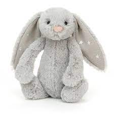 Jelly Cats: JELLY CAT - Bashful Shimmer Bunny (Small)