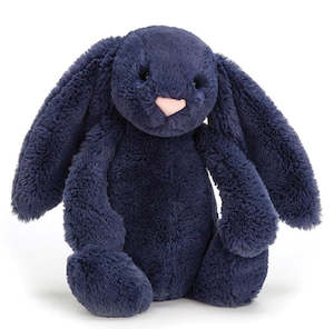 Jelly Cats: JELLY CAT-Bashful Navy Bunny (Medium)