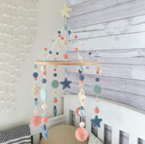 Mobiles For Baby: TIK TAK Southern Skies Contemporary Mobile