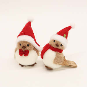 Christmas Tree Hangers: Moritz Bird Red