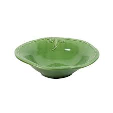 Dragonfly Dinnerware: Dragonfly Cereal Bowl - GREEN