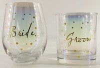 Bride & Groom Glasses