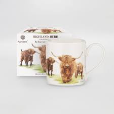 Coffee Tea Cups: Highland Herd Mug
