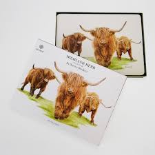 Placemats Table Runners: Highland Herd Placemats