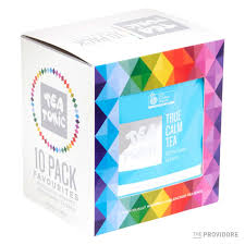 Tea: Tea Tonic 10 Teabag Box - Colourful