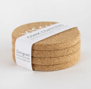 Sale: LIGA Cork Coasters - Swallows