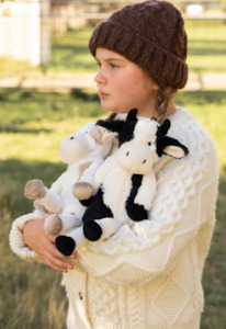 Clover The Cow By Nana Huchy - BLACK