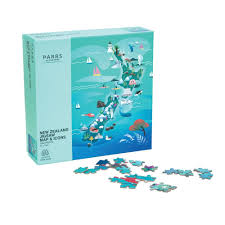 Souvenirs: PARRS Jigsaw Puzzle - Map & Icons