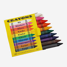 Maori/English Crayons