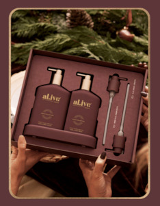 Al Ive: Al.ive Transformative Wash & Lotion Duo - Sweet Plum & Berries