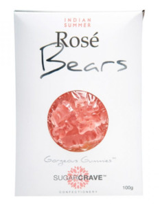 Speciality Foods: Rose Bears - White Pouch