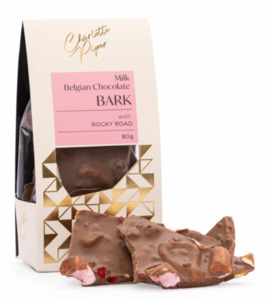 Speciality Foods: Charlotte Piper - Milk Belgian Chocolate with ROCKY ROAD
