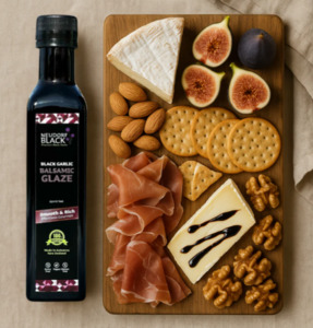 Speciality Foods: NEUDORF BLACK Black Garlic Balsamic Glaze