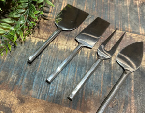 Hexagonal Handle Cheese Knife Set/4