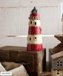 Tea Light Houses: Saint Malo Tea Light Lighthouse