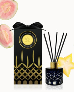 Surmanti Crystal Reed Diffuser Starfruit Lychee & Guava