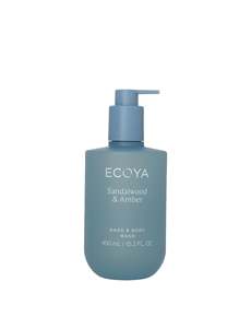 ECOYA Hand & Body Wash - SANDALWOOD & AMBER