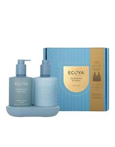 Ecoya: ECOYA The Bathroom Edit - SANDALWOOD & AMBER