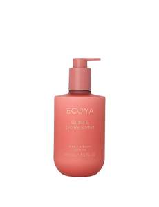 Ecoya: ECOYA Hand & Body Lotion - GUAVA & LYCHEE SORBET