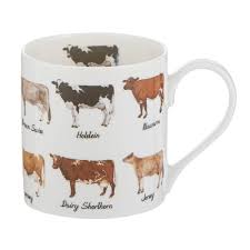 Coffee Tea Cups: Best In Breed Dairy Cow Mug