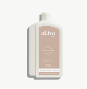 Al.ive Apricot & Sweet Fig Hand & Body Wash Refill