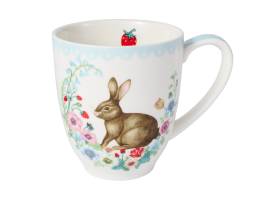 Clover & Cottontail Meadow Bunny Mug