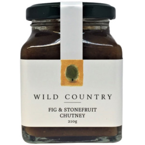 WILD COUNTRY - Fig & Stonefruit Chutney