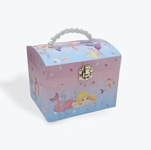 Jewellery Boxes: Mermaid Jewellery Box - Pearl Handle