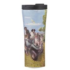Sale: Working Dogs Travel Mug - QUAD BIKE