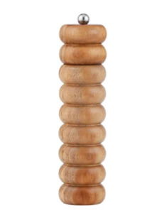 Salt Pepper Mills: Delphi Wood Salt/Pepper Grinder