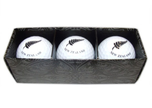 NZ Golf Balls - 3 Pack