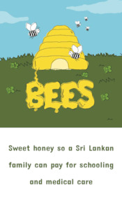 Products: Bees (e-card) - Gifted - The Joy of Giving - Charity Gift Donations - Gifts That Make a Real Difference