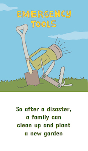 Products: Emergency Tools (e-card) - Gifted - The Joy of Giving - Charity Gift Donations - Gifts That Make a Real Difference