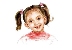 Products: Custom Colour Pencil Sketch