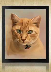 Pet Memorial Portrait