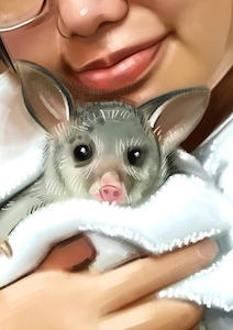 Custom Exotic Pets Portrait