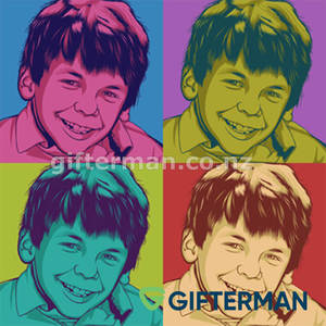 Kid Style Pop Art Portrait