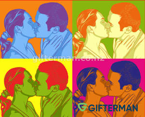 Couple Style Pop Art Portrait