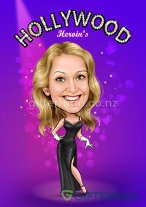 Hollywood Caricature