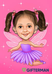 Fairy Princess Caricature