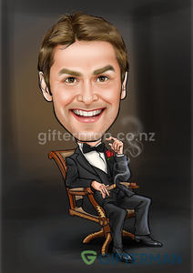 Godfather Caricature
