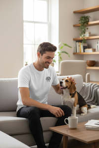 Dog Face Logo: Beagle Face Logo
