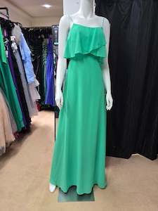 Dresses In New: DPB0086 Spaghetti Strap Ruffle Bridesmaid Dress