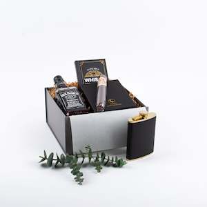 For Him: Leather and Whisky