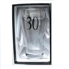 40th Stemless Wine Glass