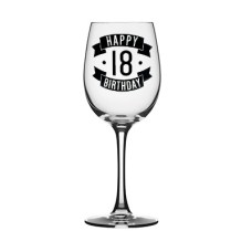 18th Stemless Wine Glass