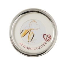 Wedding Certificate Holder (Pewter)