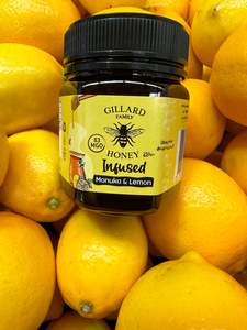 honey: Raw Manuka and Lemon Infused