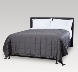 [20% OFF] Bordeaux Deluxe Blanket Charcoal