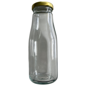 Kitchen: Replacement Gold Twist Lid for 250ml Glass Bottle (EACH)